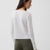 Strickjacke aus Leinenmischung mit Bindeband vorne