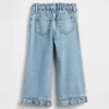 Stride-Jeans mit Rüschen am Saum für Baby & Kleinkind