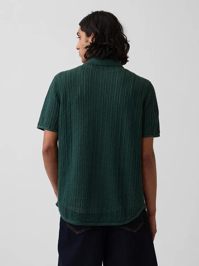 Strukturierter, locker sitzender Pullover-Pullover