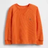 Strukturiertes Rundhals-Shirt für Baby & Kleinkind