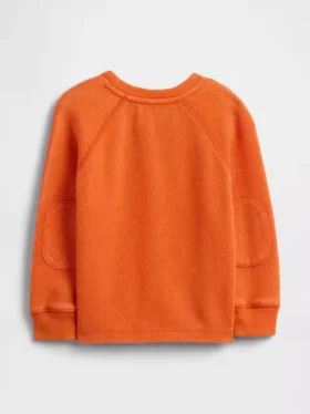 Strukturiertes Rundhals-Shirt für Baby & Kleinkind