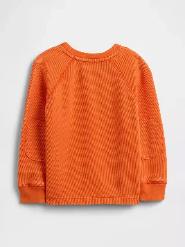 Strukturiertes Rundhals-Shirt für Baby & Kleinkind