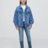Super-Skinny-Jeans für Kinder mit mittlerer Leibhöhe