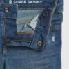 Super-Skinny-Jeans für Kinder mit mittlerer Leibhöhe