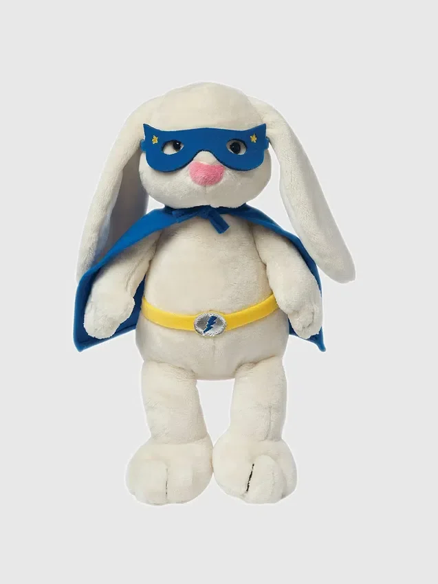 Superhelden-Hase-Plüschtier