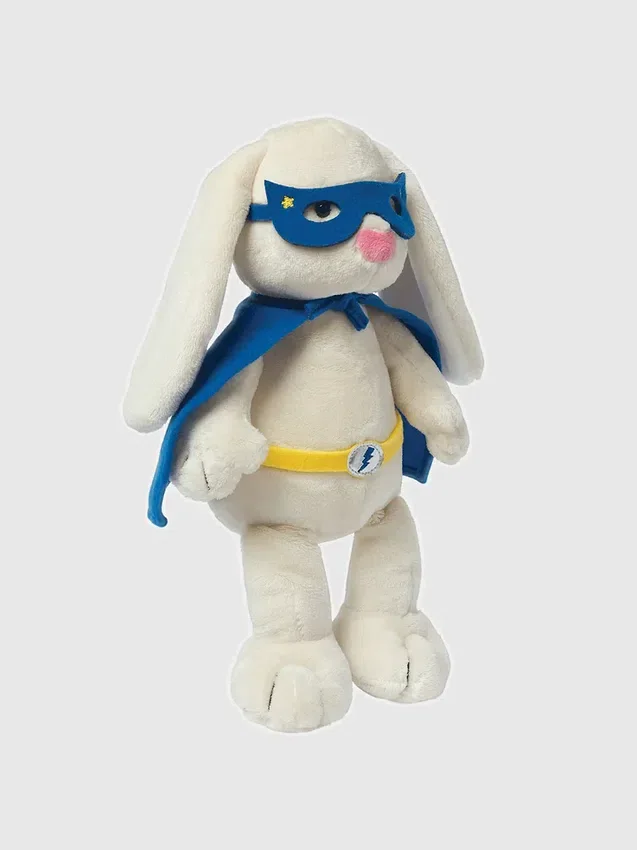 Superhelden-Hase-Plüschtier