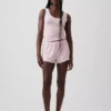 Superweiche Modal-Pyjama-Shorts mit Spitzenbesatz
