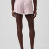 Superweiche Modal-Pyjama-Shorts mit Spitzenbesatz