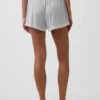 Superweiche Modal-Pyjama-Shorts mit Spitzenbesatz