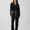 Superweiches Modal-Pyjama-Oberteil in Cropped-Länge