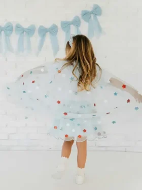 Sweet Wink Cape mit Pailletten-Sternen