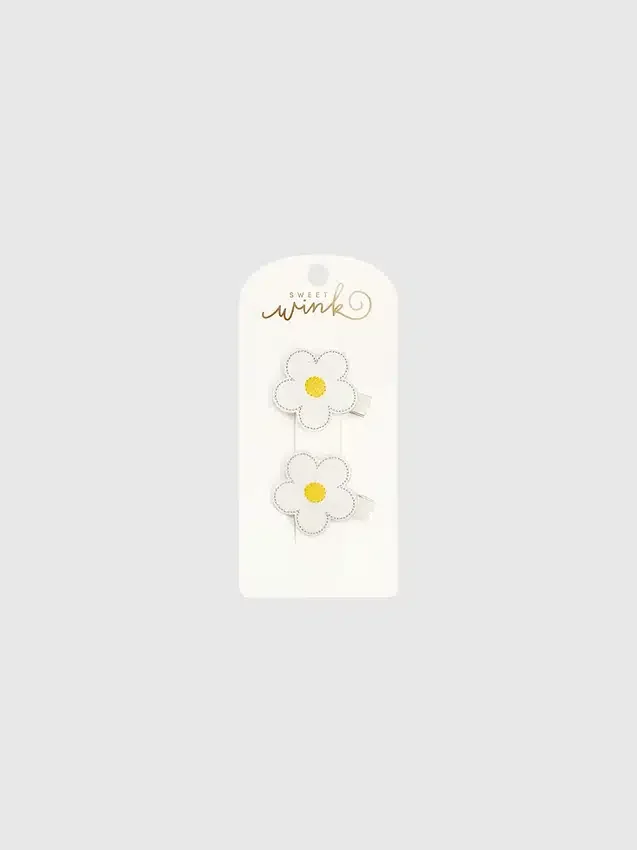 „Sweet Wink“-Gänseblümchen-Haarspangen-Set