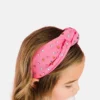Sweet Wink Himbeerfarbenes Strass-Stirnband