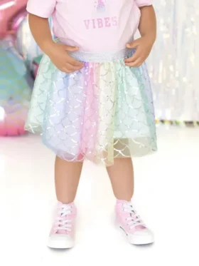 Sweet Wink Regenbogen-Meerjungfrauen-Tutu