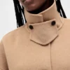 Swing-Jacke aus Wollmischung
