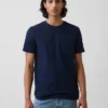 T-Shirt aus Bio-Baumwolle mit Tasche für Erwachsene