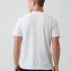T-Shirt aus Bio-Baumwolle mit Tasche für Erwachsene