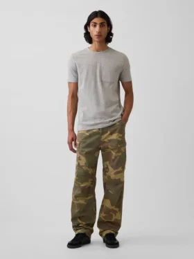 T-Shirt aus Bio-Baumwolle mit Tasche für Erwachsene