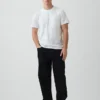 T-Shirt aus Bio-Baumwolle mit Tasche für Erwachsene