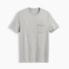 T-Shirt aus Bio-Baumwolle mit Tasche für Erwachsene