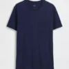T-Shirt aus Bio-Baumwolle mit Tasche für Erwachsene