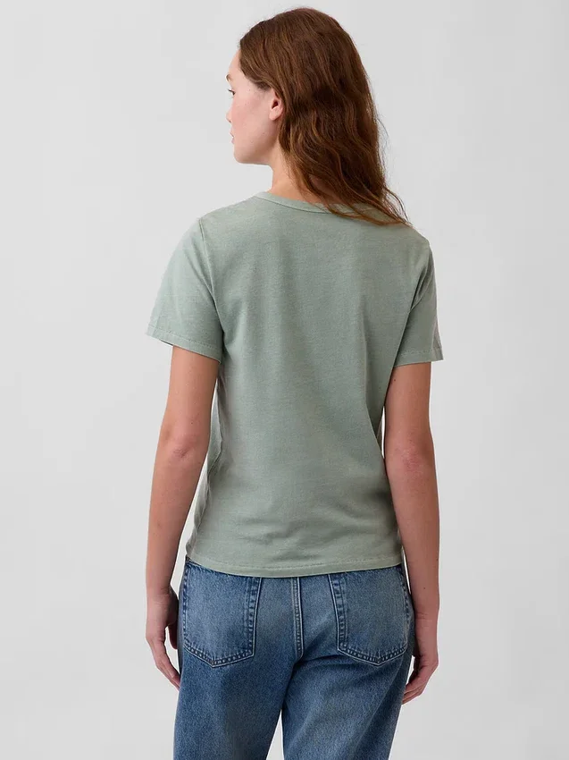 T-Shirt aus Bio-Baumwolle „Vintagesoft“