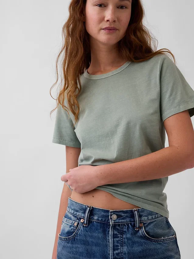 T-Shirt aus Bio-Baumwolle „Vintagesoft“