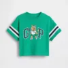 T-Shirt für Baby & Kleinkind in Oversize-Passform mit Brannan-Bär-Varsity-Grafik-Logo