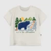 T-Shirt für Kleinkinder mit „Bär im Wald“-Motiv