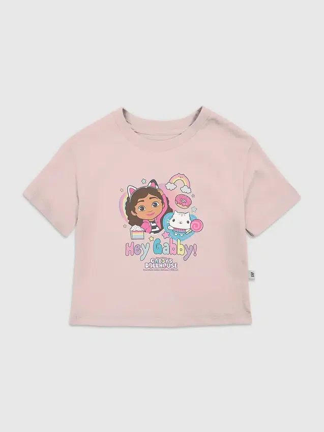 T-Shirt für Kleinkinder mit „Gabbys Dollhouse Hey Gabby“-Motiv