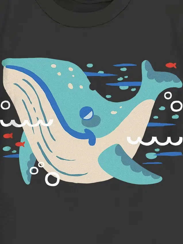 T-Shirt für Kleinkinder mit „Its a Whale“-Motiv