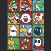T-Shirt für Kleinkinder mit „Nintendo Character Box up“-Motiv