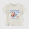 T-Shirt für Kleinkinder mit „Snowboard Club“-Motiv