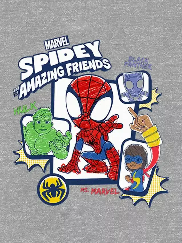 T-Shirt für Kleinkinder mit „Spidey and His Amazing Friends“-Motiv