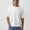 T-Shirt in lockerer Passform