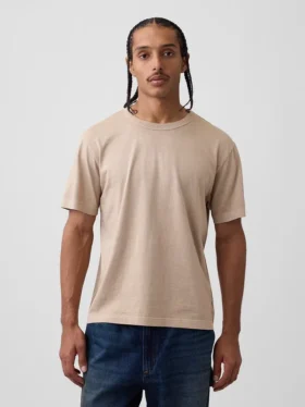 T-Shirt in lockerer Passform
