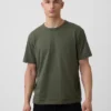 T-Shirt in lockerer Passform
