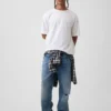 T-Shirt in lockerer Passform
