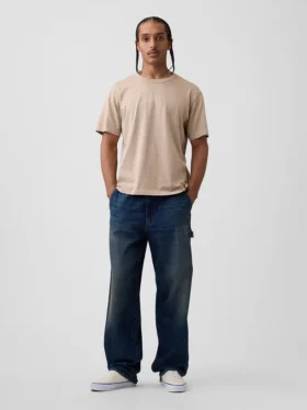 T-Shirt in lockerer Passform