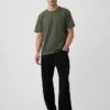 T-Shirt in lockerer Passform
