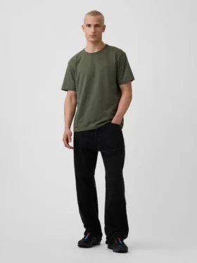 T-Shirt in lockerer Passform