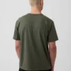 T-Shirt in lockerer Passform