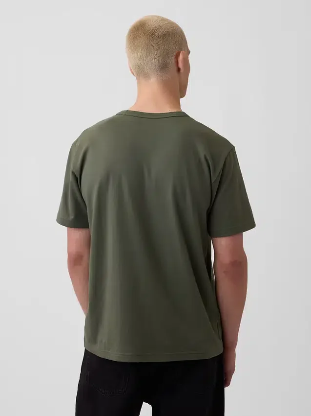 T-Shirt in lockerer Passform