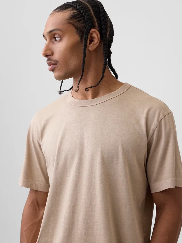 T-Shirt in lockerer Passform