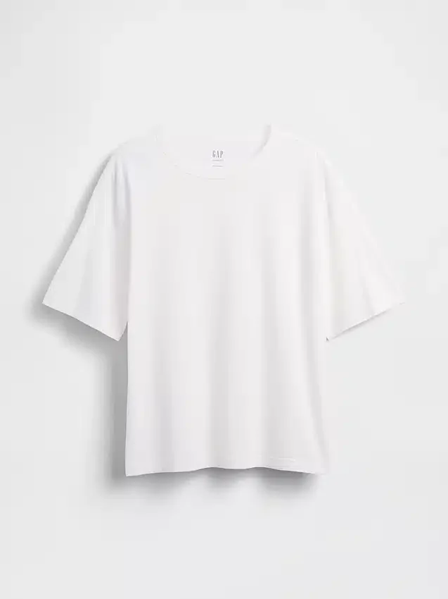 T-Shirt in lockerer Passform