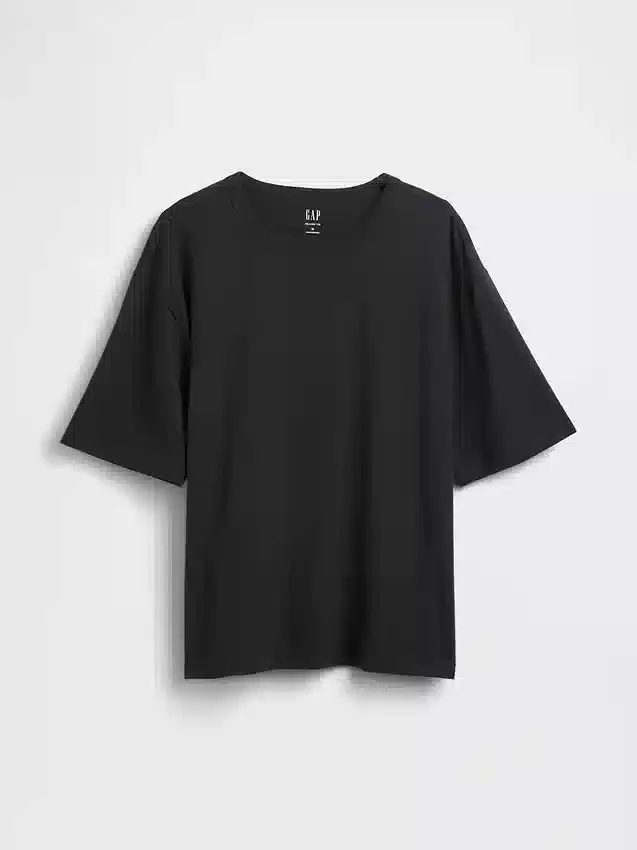 T-Shirt in lockerer Passform