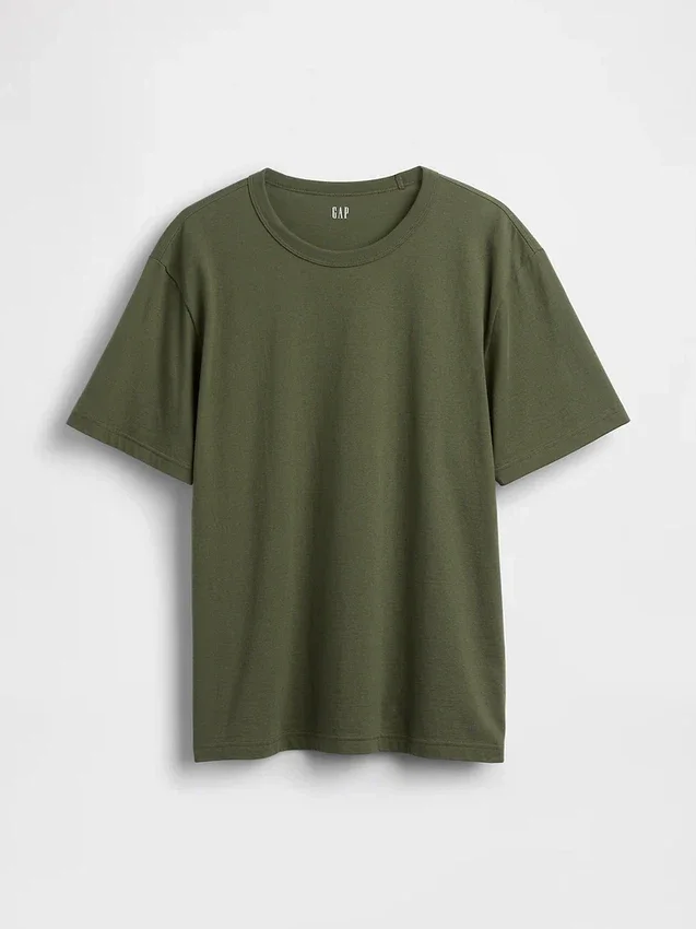 T-Shirt in lockerer Passform