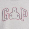 T-Shirt mit übergroßem Brannan-Bären-Logo