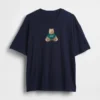T-Shirt mit übergroßem Brannan-Bären-Logo