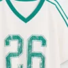 T-Shirt mit übergroßem Varsity-Logo